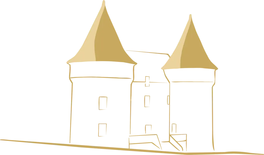 Logo château de Longevergne fond transparent