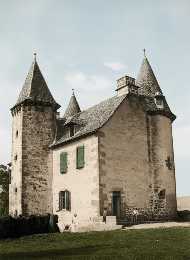 Vue du château d'époque côté nord